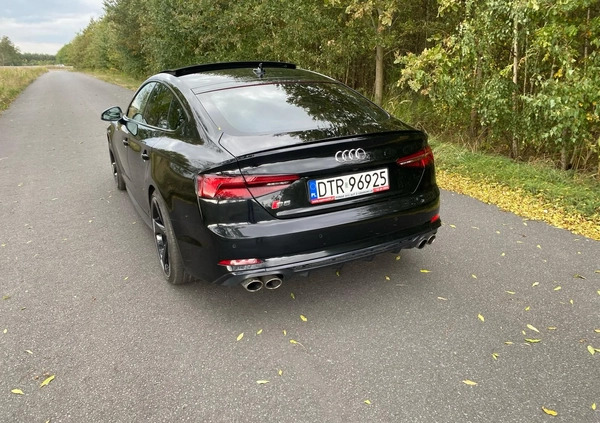 Audi S5 cena 148000 przebieg: 46988, rok produkcji 2019 z Prusice małe 154